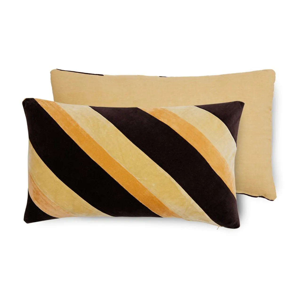 Sierkussen Striped velvet Fame 60x35 cm