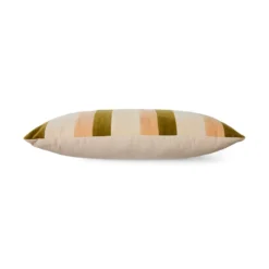 Sierkussen Striped velvet Fields 60x35 cm