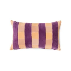 Sierkussen Striped velvet Midsummer 50x30 cm