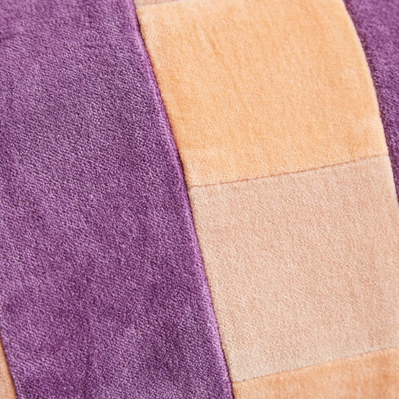 Sierkussen Striped velvet Midsummer 50x30 cm