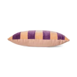 Sierkussen Striped velvet Midsummer 50x30 cm