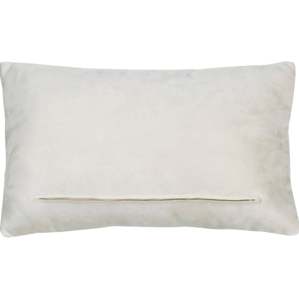 Sierkussen suéde streep dark choco zand 60x36 cm