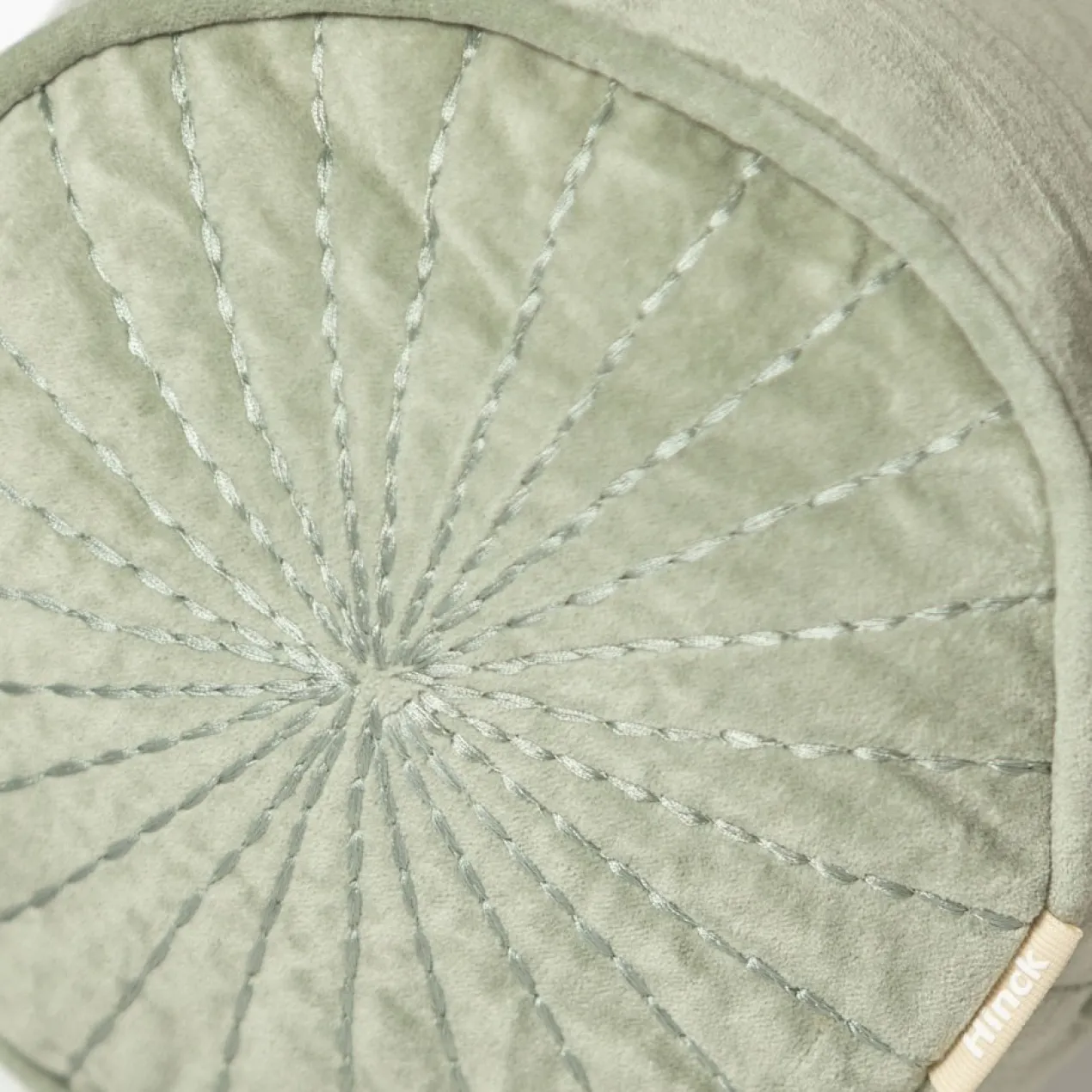 Sierkussen velours bolster dewgreen