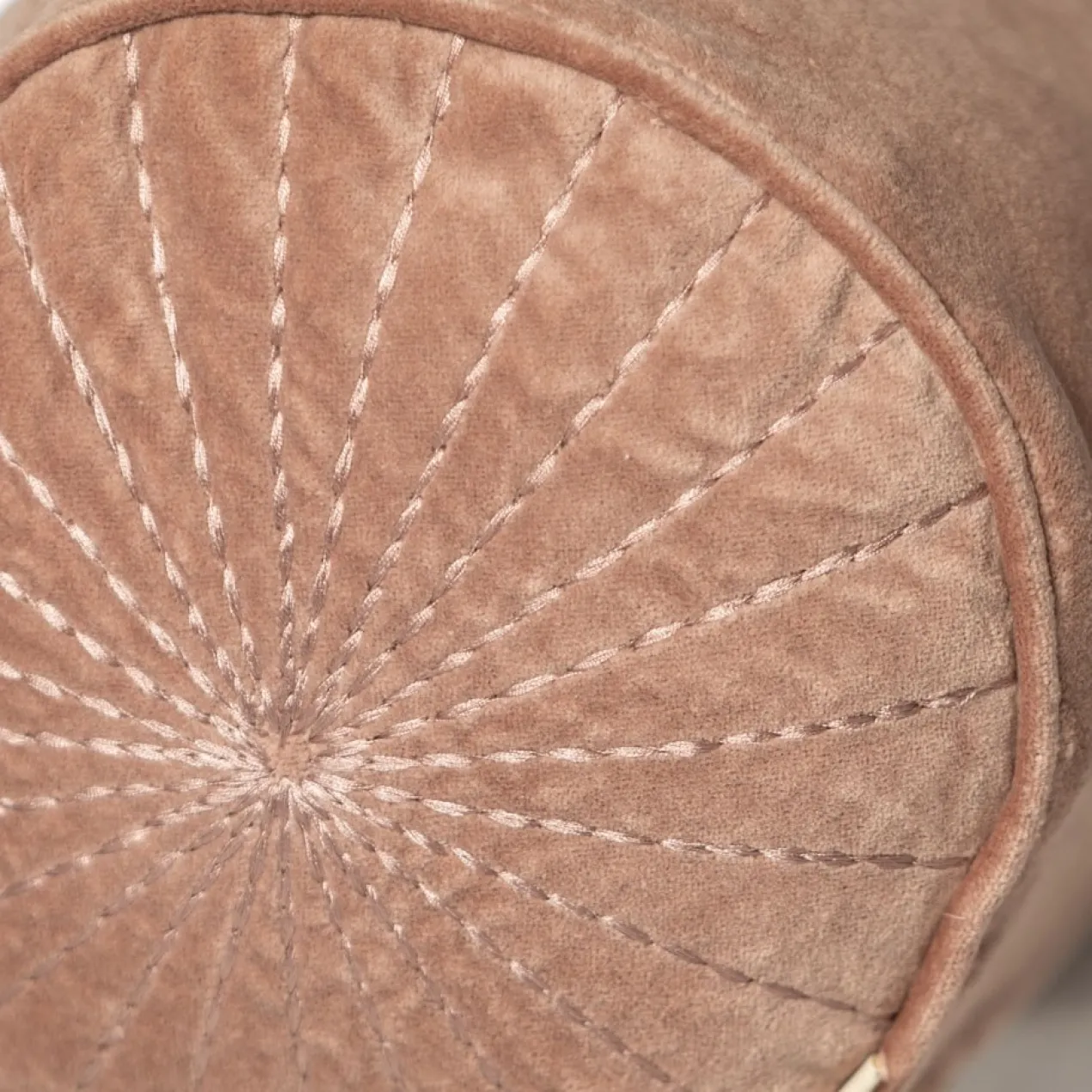 Sierkussen velours bolster duskypink