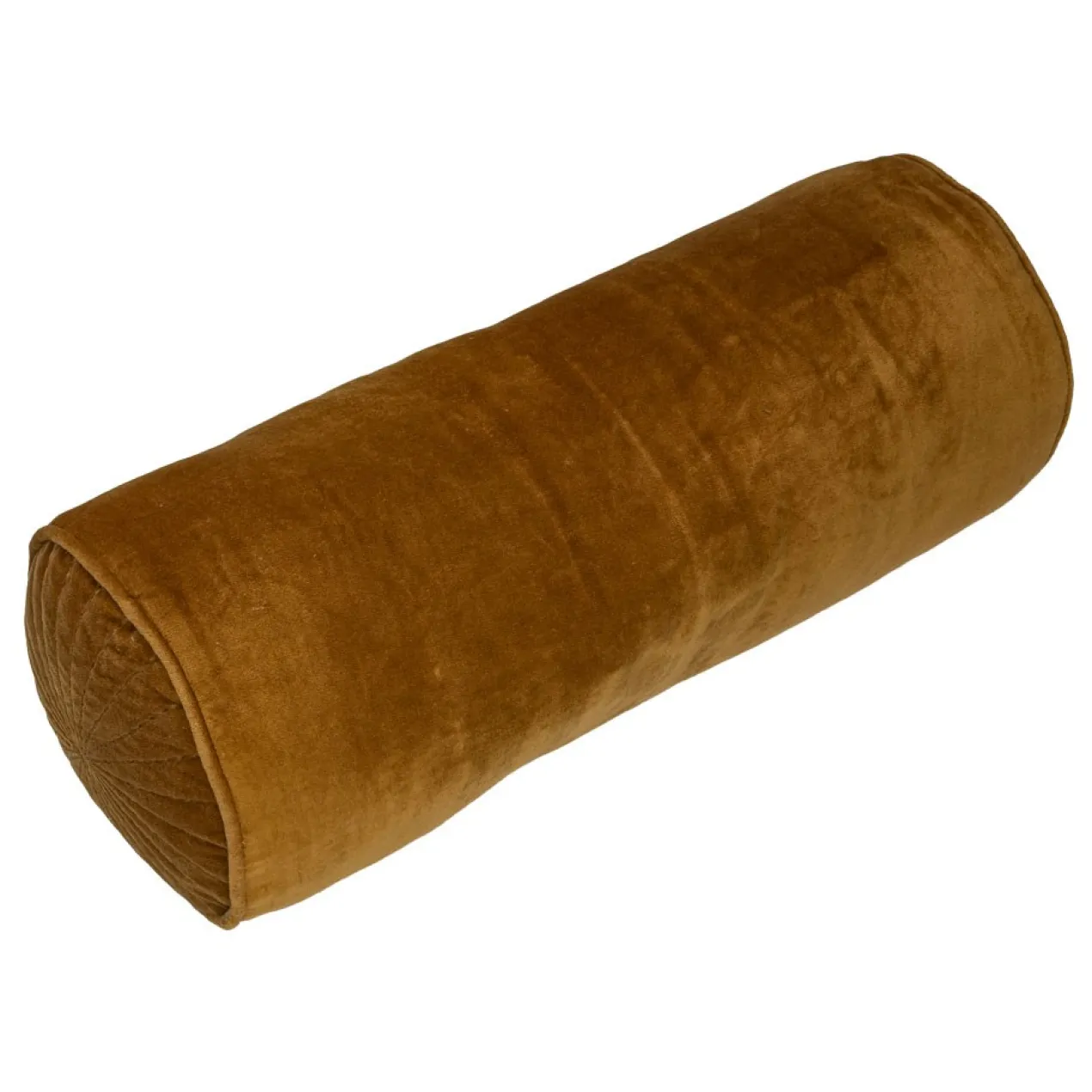 Sierkussen velours bolster gold