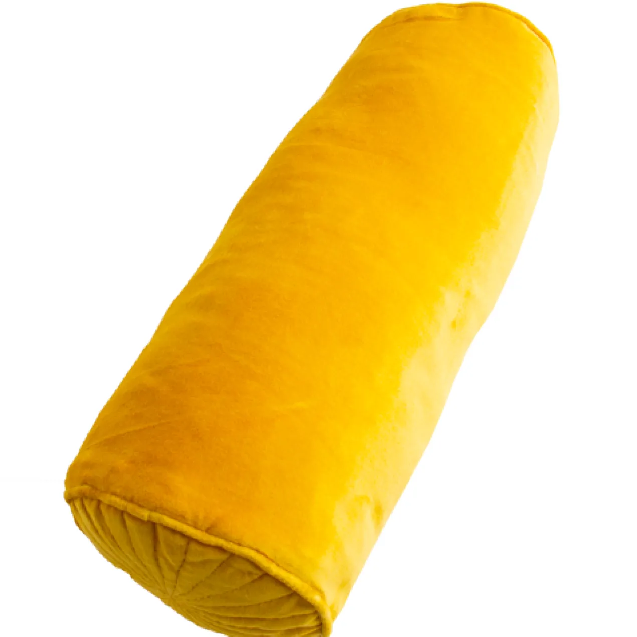 Sierkussen velours bolster ochre