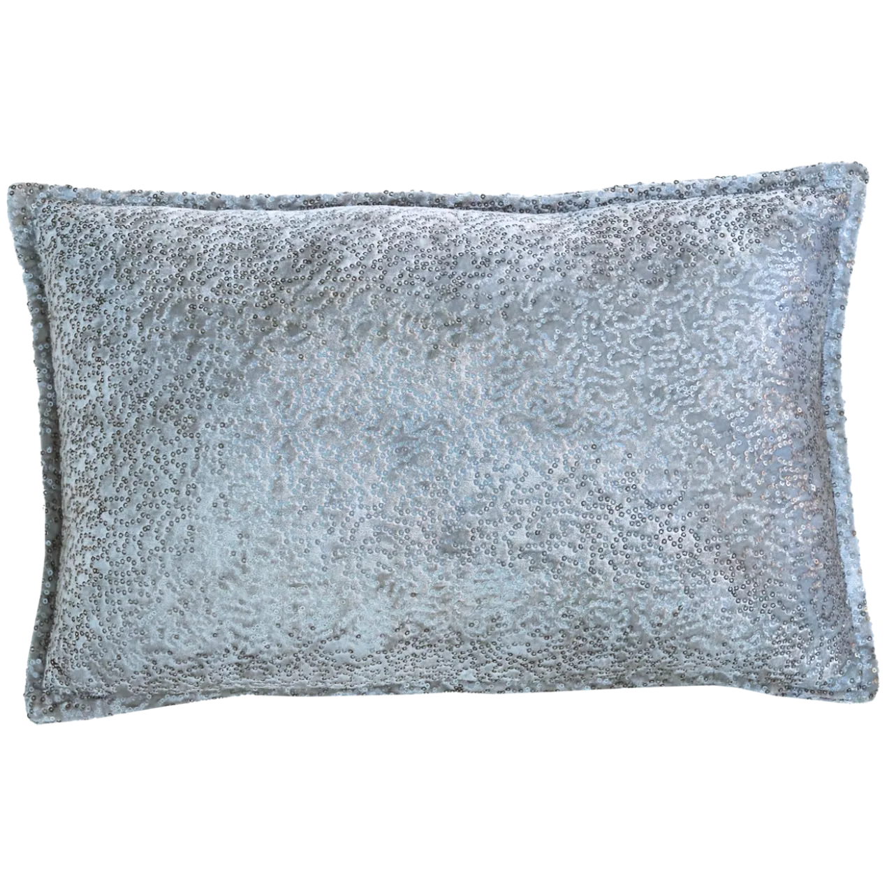 Sierkussen velours glitter 50x35 cm