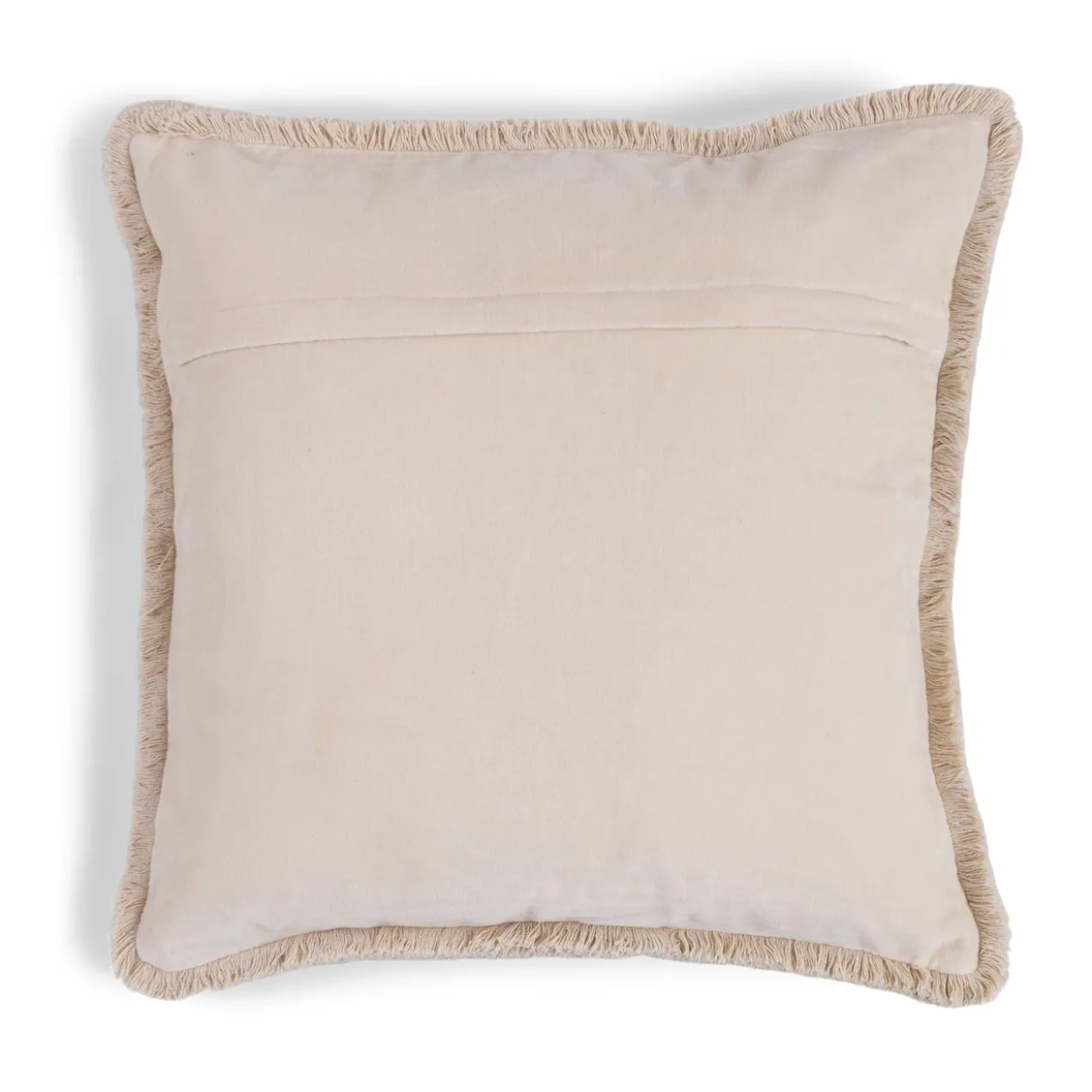 Sierkussen Velvet 45x45 cm ivory
