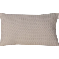 Sierkussen wafel linnen zand 57x36 cm