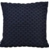 Sierkussen Weave 3D 60X60CM raven black