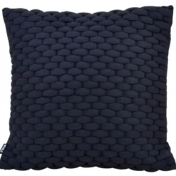 Sierkussen Weave 3D 60X60CM raven black