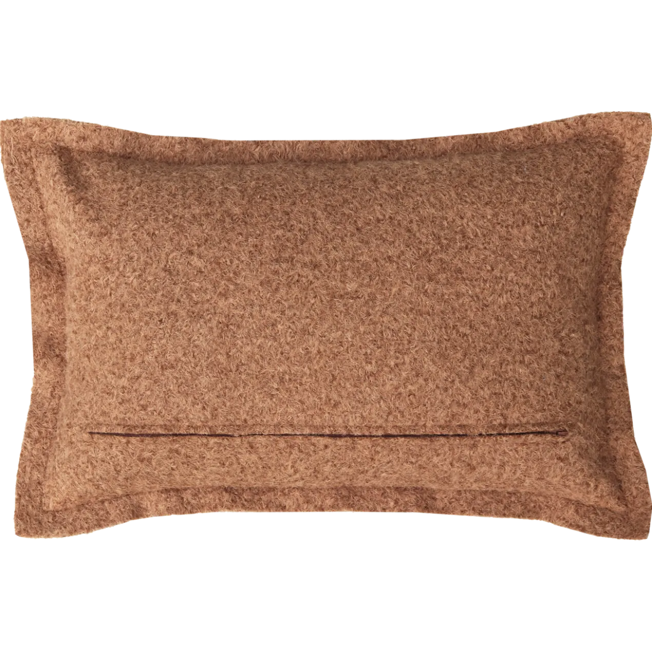 Sierkussen wol boucle mocha mousse 60x42 cm