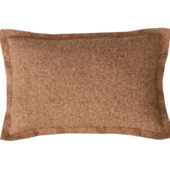 Sierkussen wol boucle mocha mousse 60x42 cm