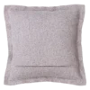 Sierkussen wol boucle taupe 55x55 cm