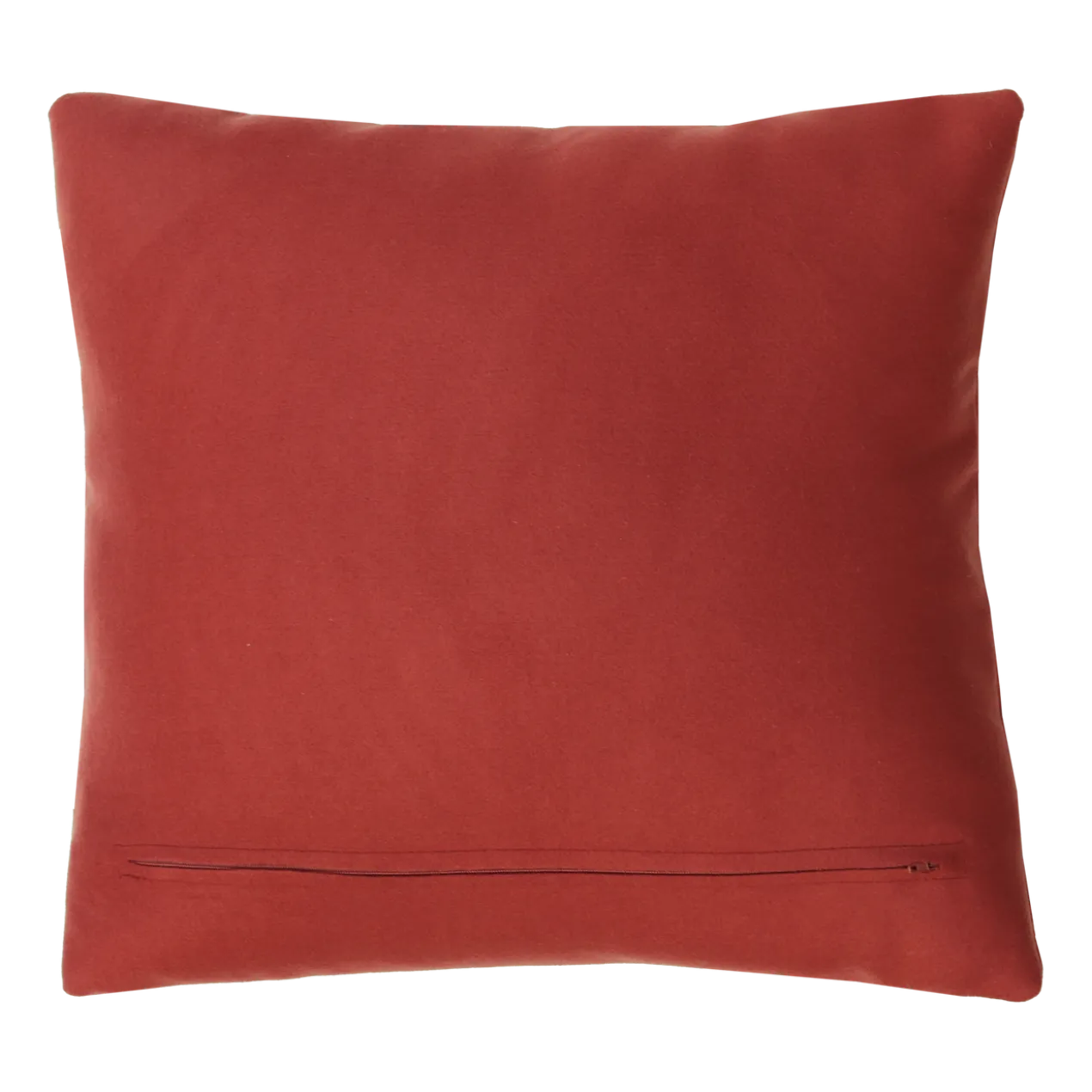 Sierkussen wol ruit brick 47x47 cm