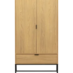 Silas 2-deurs kast eiken decor [fsc]