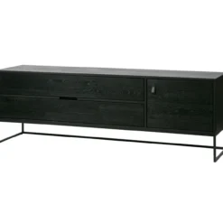 Silas tv meubel 180 cm essen blacknight [fsc]