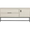 Silas tv meubel 120 cm grenen dust [fsc]