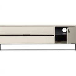 Silas tv meubel 180 cm grenen dust [fsc]