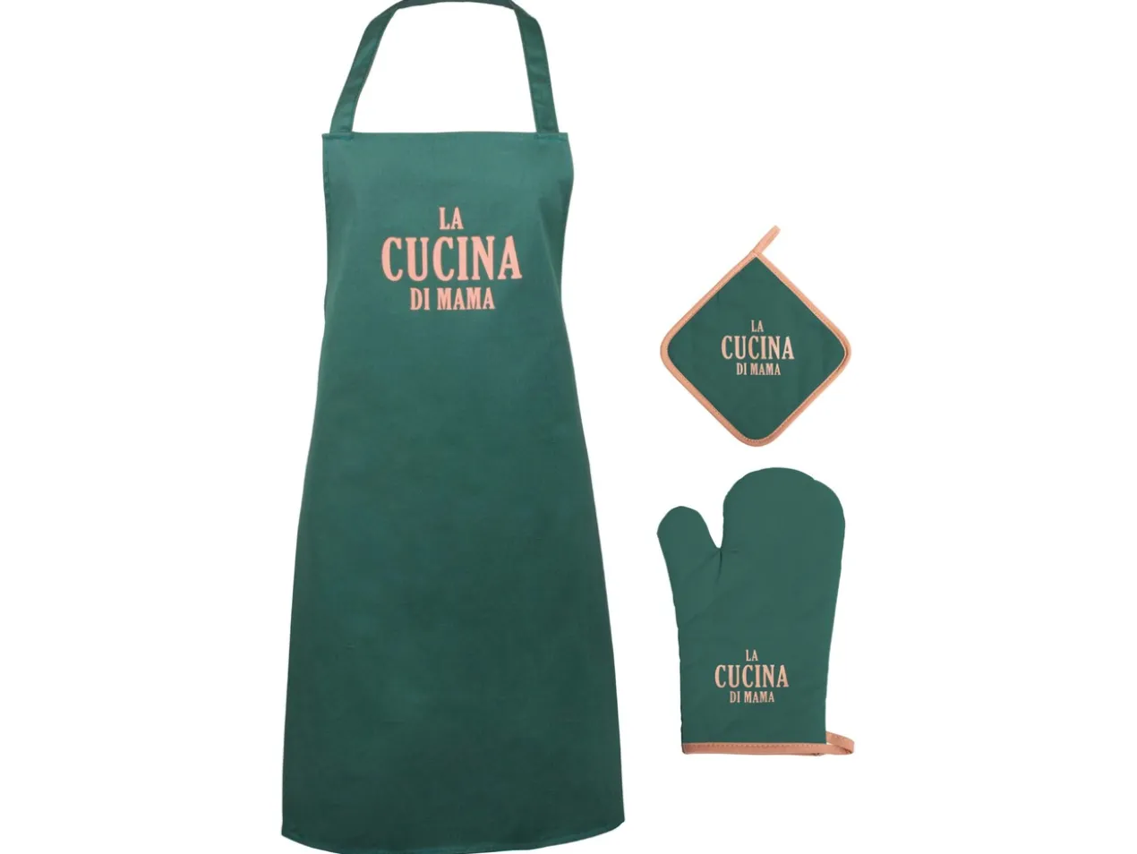 S/3 KEUKENTEXTIEL CUCINA DI MAMA