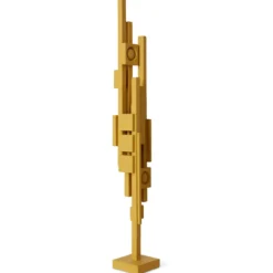 Skyline sculpture mustard L