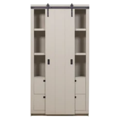 Slide kast barn bezaagd dust [fsc]