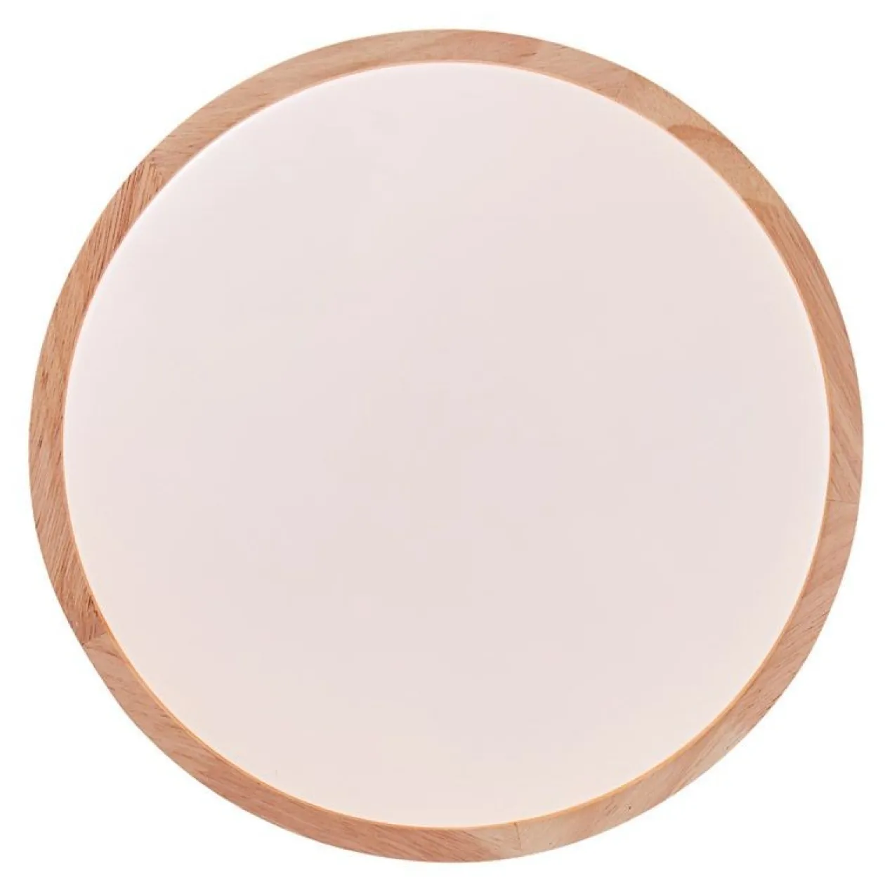 SLIMLINE PLAFONDLAMP Ø34CM 12W HOUT
