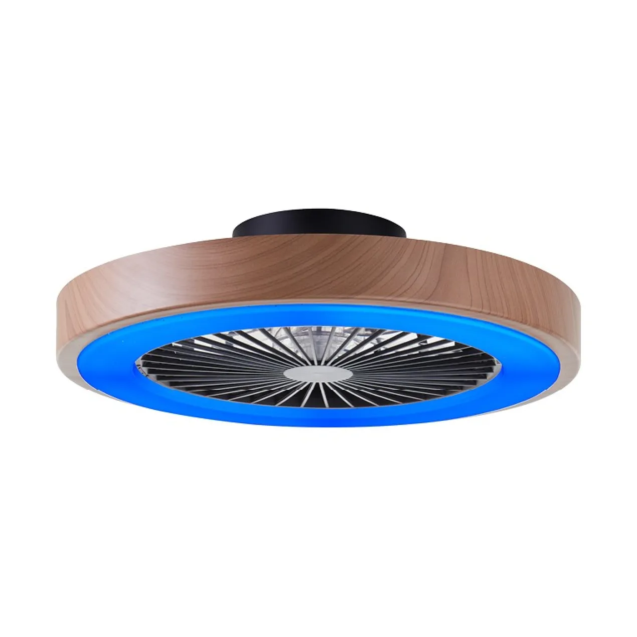 SLIMLINE PLAFONDVENTILATOR NATURE/ZWART