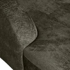 Sloping hoekbank links structure velvet frost