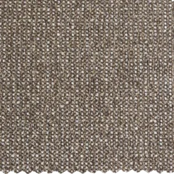 Sloping u-vorm bank lichtbruin melange
