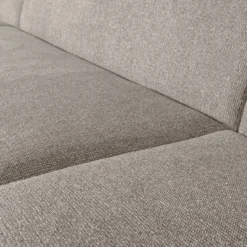 Sloping u-vorm bank off white melange