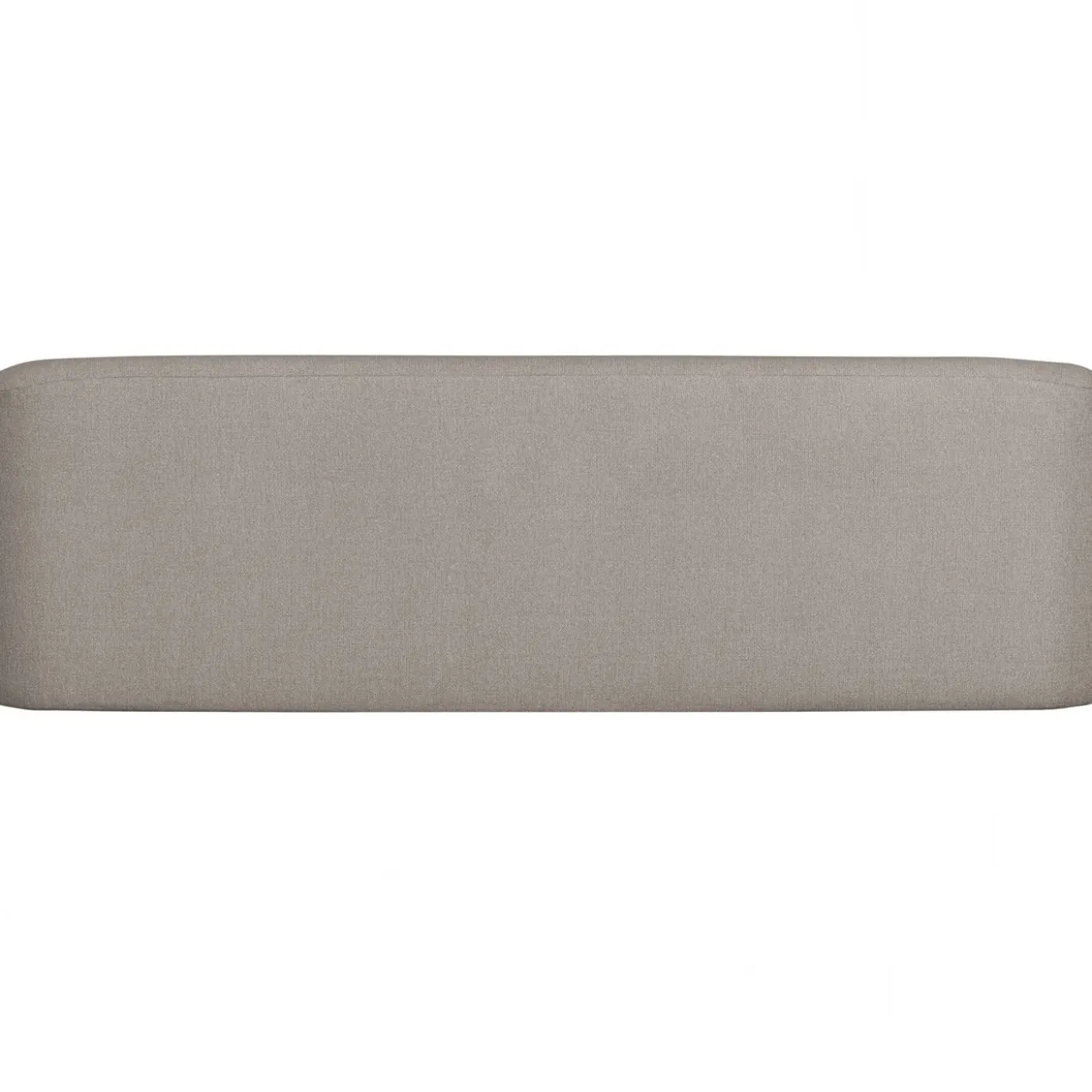 Sloping 3-zits bank off white melange