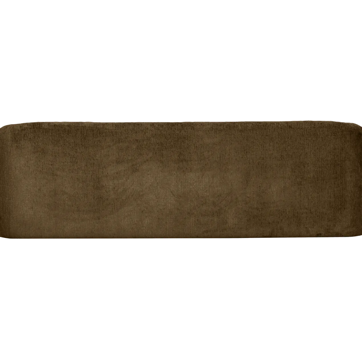 Sloping 3-zits bank structure velvet brass