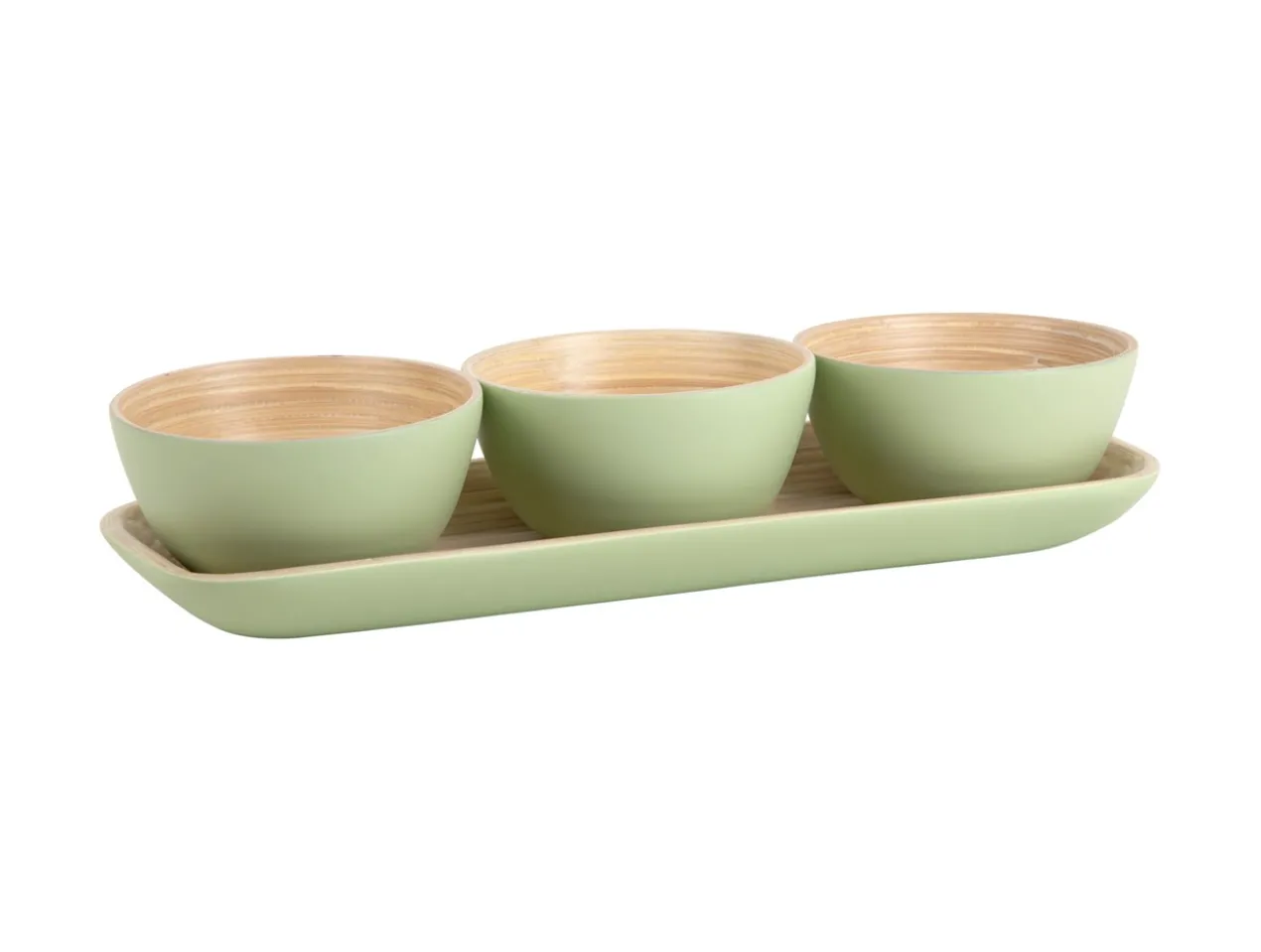 Snack set Puro bamboo soft green