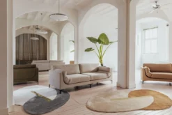 Sofa balcony 3-seater beige