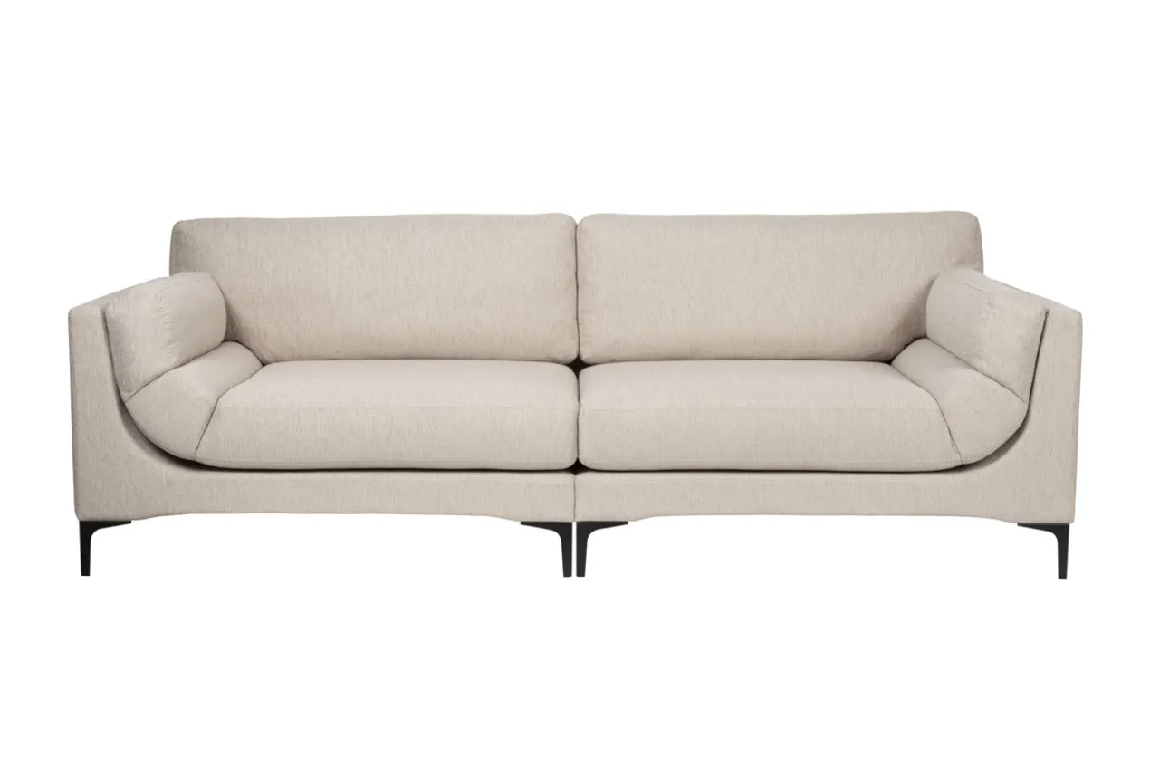 Sofa balcony 3-seater beige