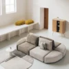 Sofa element hunter pie pouf right sand