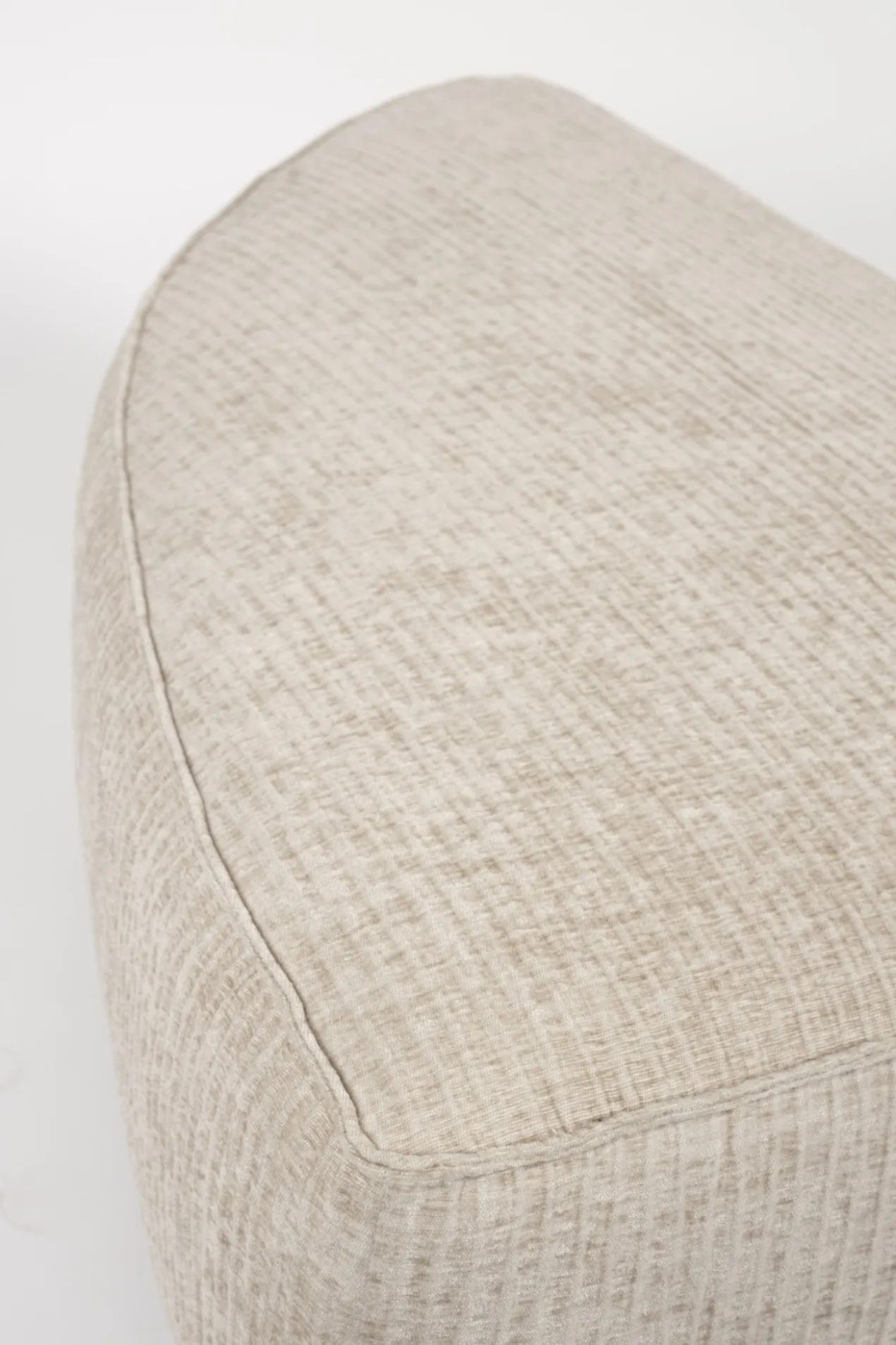 Sofa element hunter pie pouf right sand
