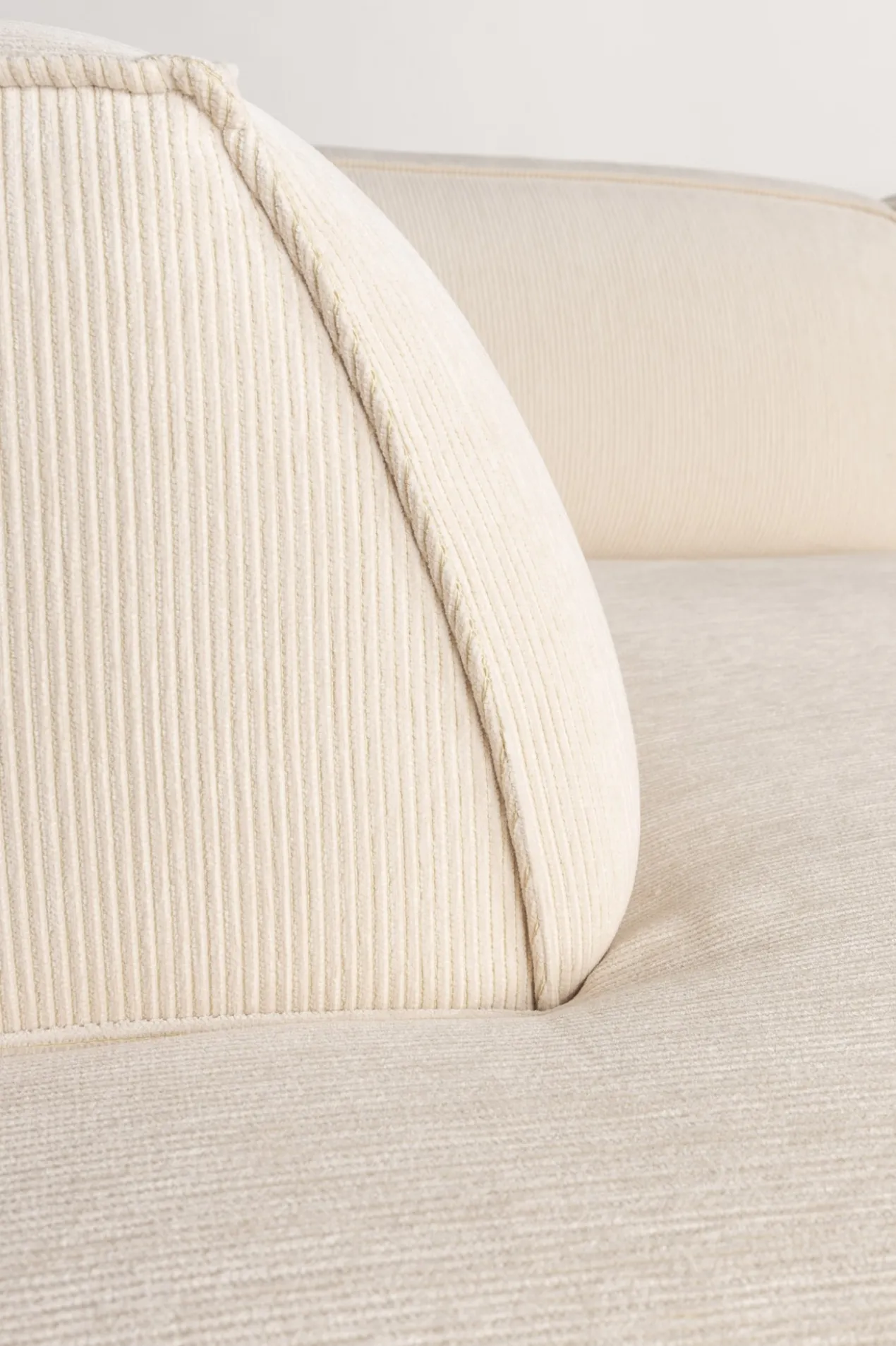 Sofa fat freddy rib left natural