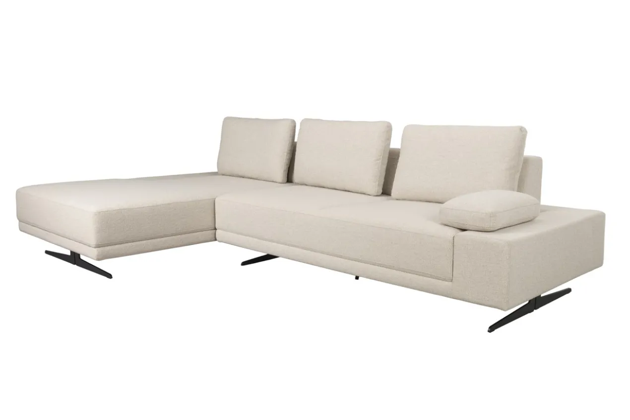 Sofa shelly off-white left chaise longue