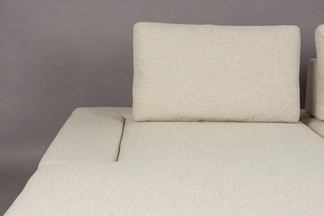 Sofa shelly off-white left chaise longue