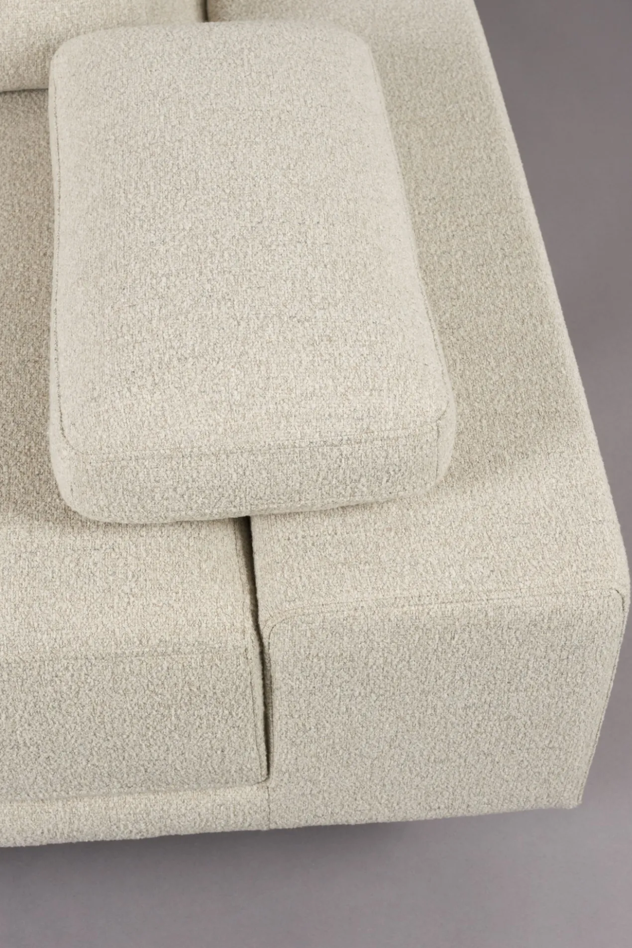 Sofa shelly off-white left chaise longue