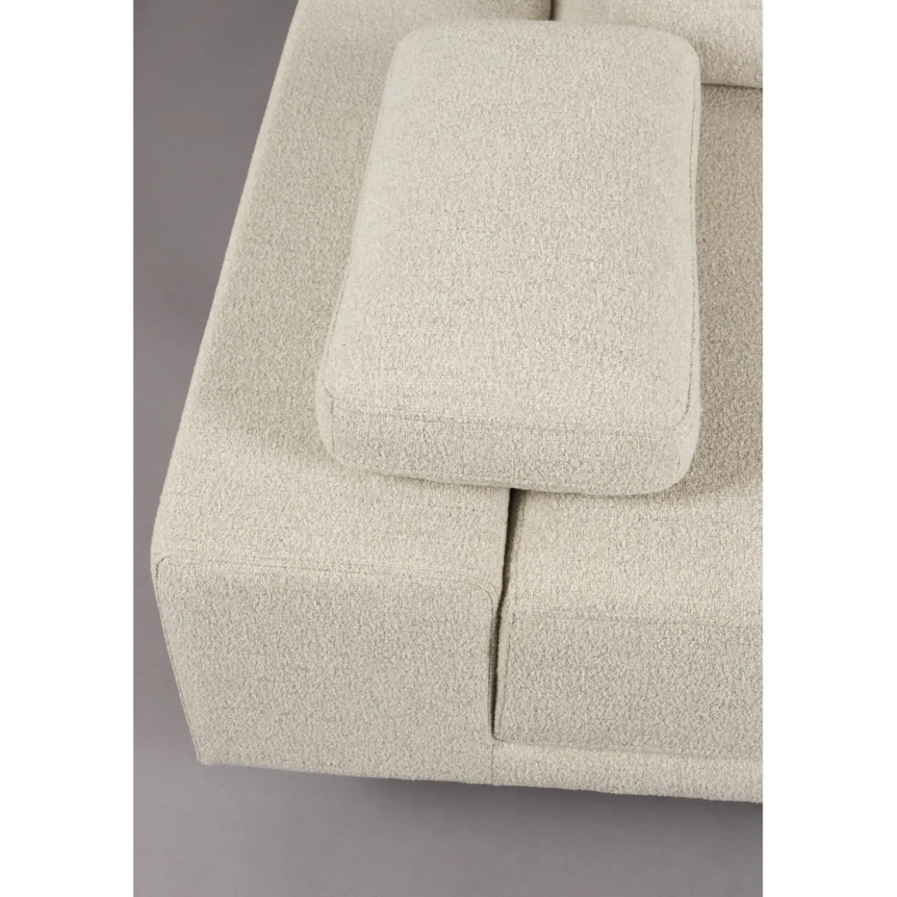 Sofa shelly off-white right chaise longue
