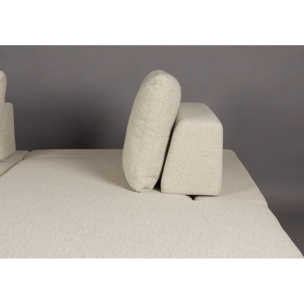 Sofa shelly off-white right chaise longue