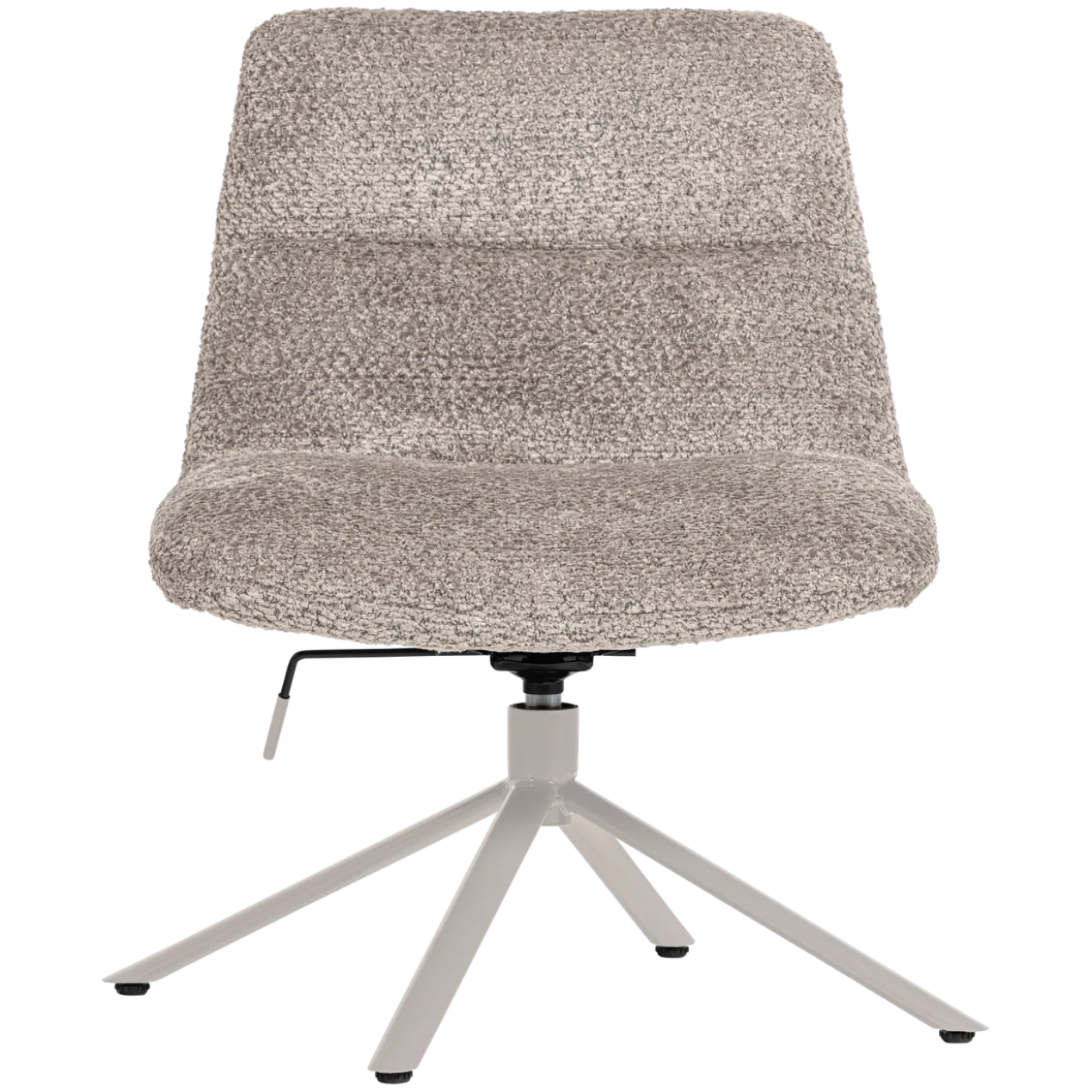 Soren verstelbare draaifauteuil wollig grijs