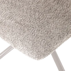 Soren verstelbare draaifauteuil wollig grijs