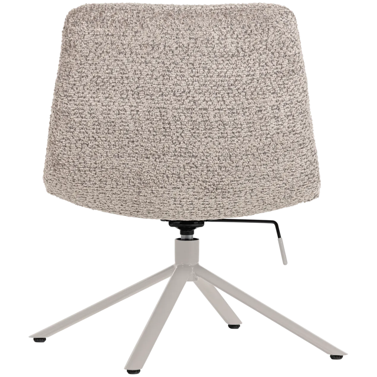 Soren verstelbare draaifauteuil wollig grijs