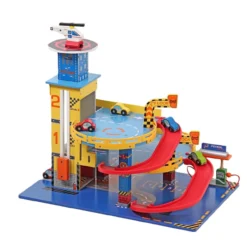 Speelgoed Garage Blauw inclusief auto,s