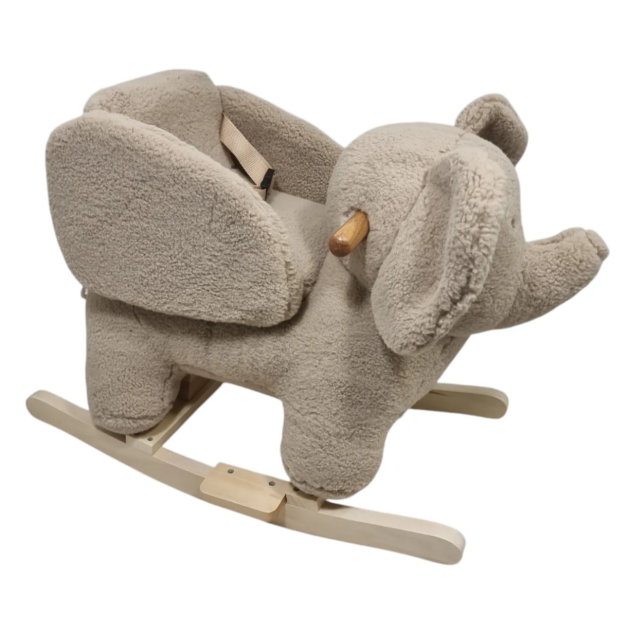 Speelgoed hobbel Olifant Teddy Taupe