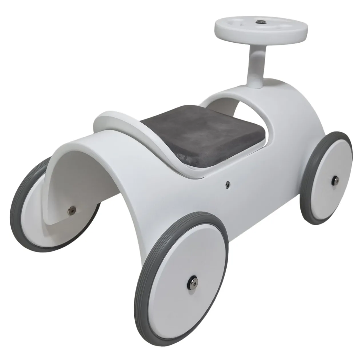 Speelgoed loopauto wit